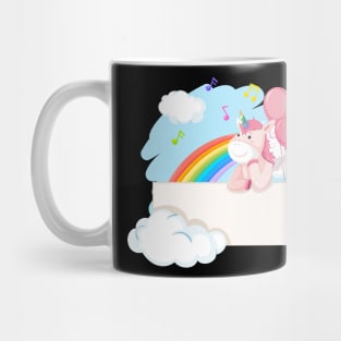 Unicorn rainbow Mug